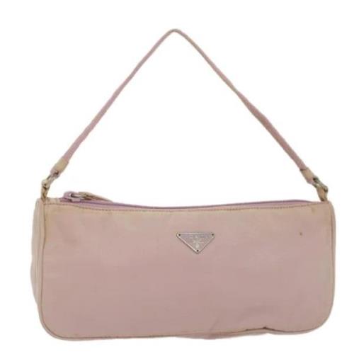 Pre-owned Nylon prada-bags Prada Vintage , Pink , Dames