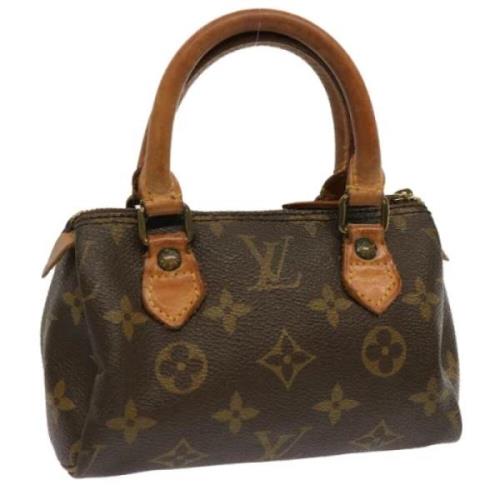 Pre-owned Canvas louis-vuitton-bags Louis Vuitton Vintage , Brown , Da...