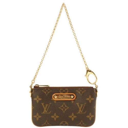 Pre-owned Canvas handbags Louis Vuitton Vintage , Brown , Dames