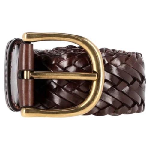 Pre-owned Leather belts Tom Ford Pre-owned , Brown , Heren