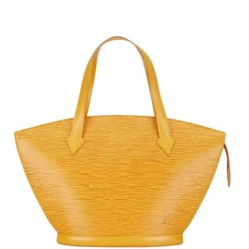 Pre-owned Leather louis-vuitton-bags Louis Vuitton Vintage , Yellow , ...