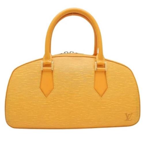 Pre-owned Leather louis-vuitton-bags Louis Vuitton Vintage , Yellow , ...