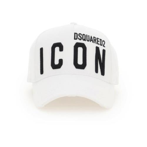 Wees icoon baseballpet Dsquared2 , White , Heren