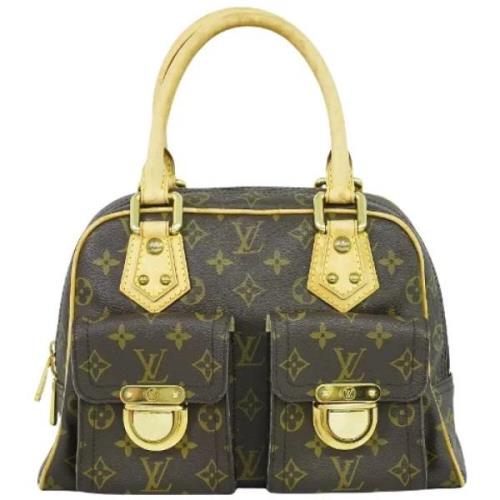 Pre-owned Canvas louis-vuitton-bags Louis Vuitton Vintage , Brown , Da...