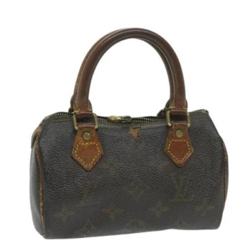 Pre-owned Canvas louis-vuitton-bags Louis Vuitton Vintage , Brown , Da...