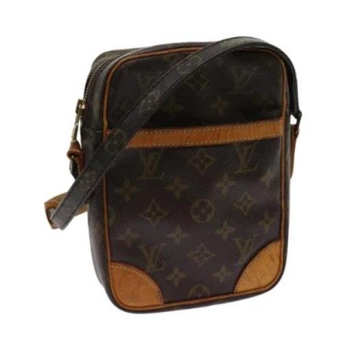 Pre-owned Canvas louis-vuitton-bags Louis Vuitton Vintage , Brown , Da...