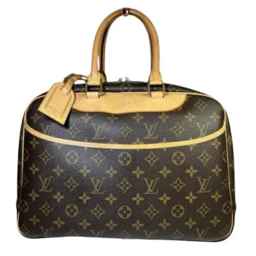 Pre-owned Canvas louis-vuitton-bags Louis Vuitton Vintage , Brown , Da...