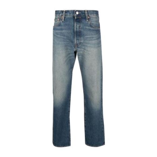 Stonewashed Denim Jeans Levi's , Blue , Heren