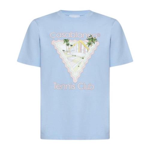 Stijlvolle T-shirts en Polos Casablanca , Blue , Heren