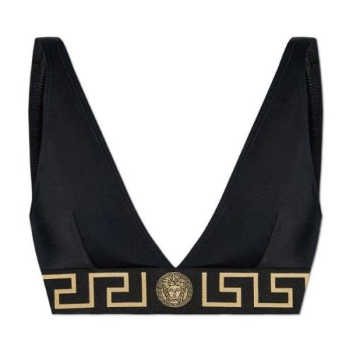 Badpak top Versace , Black , Dames