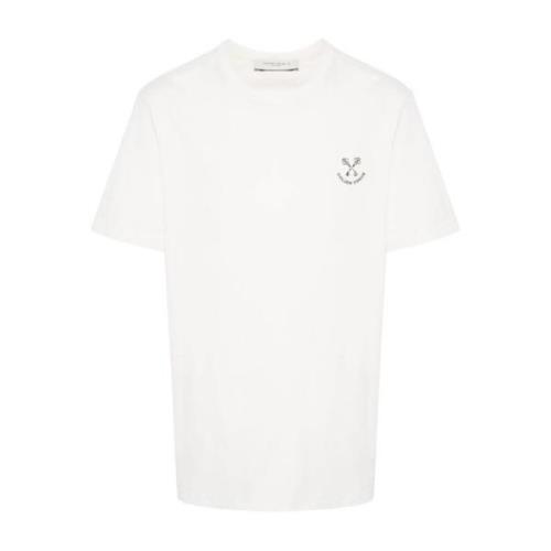 Reis T-shirt Golden Goose , White , Heren