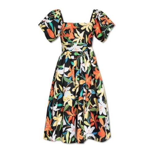 Bloemenpatroon jurk Kate Spade , Multicolor , Dames