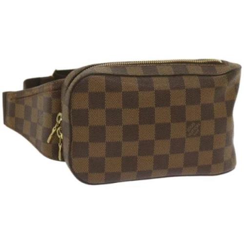 Pre-owned Canvas louis-vuitton-bags Louis Vuitton Vintage , Brown , Da...