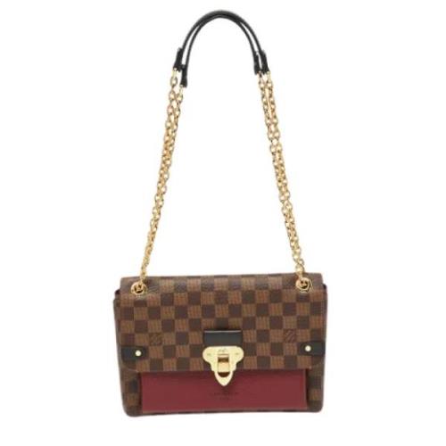 Pre-owned Leather louis-vuitton-bags Louis Vuitton Vintage , Red , Dam...