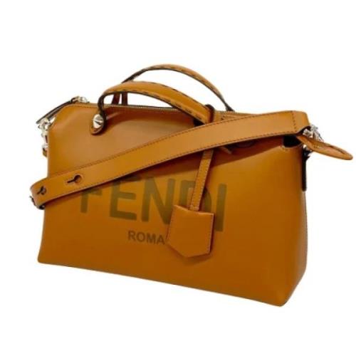 Pre-owned Leather fendi-bags Fendi Vintage , Brown , Dames