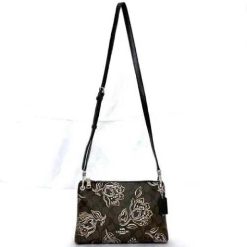 Pre-owned Canvas shoulder-bags Coach Pre-owned , Multicolor , Dames