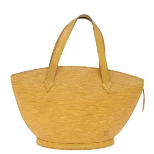 Pre-owned Leather louis-vuitton-bags Louis Vuitton Vintage , Yellow , ...