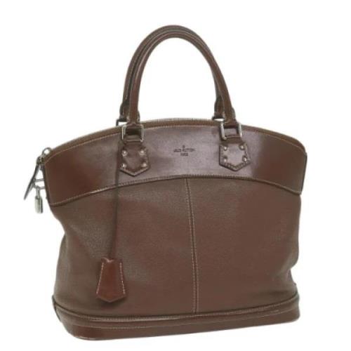 Pre-owned Leather louis-vuitton-bags Louis Vuitton Vintage , Brown , D...