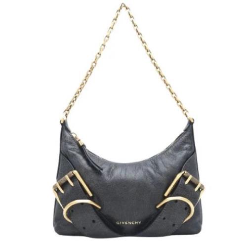 Pre-owned Leather shoulder-bags Givenchy Pre-owned , Black , Dames