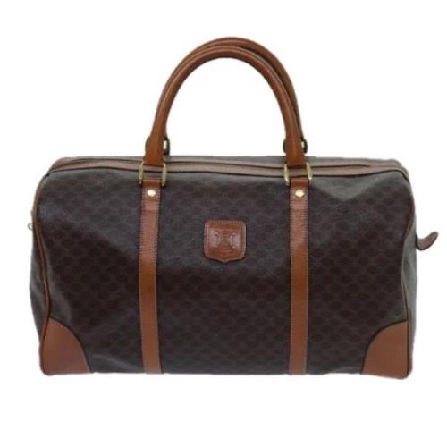 Pre-owned Canvas celine-bags Celine Vintage , Brown , Dames