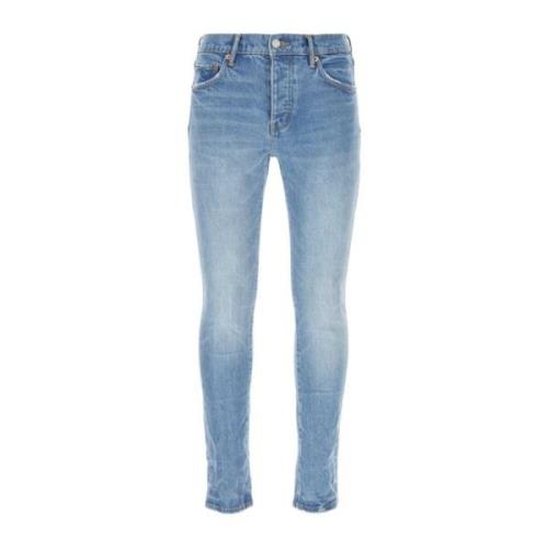 Stretch Denim Jeans Purple Brand , Blue , Heren