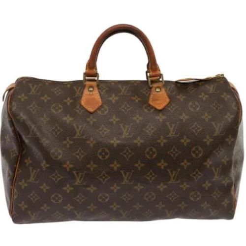 Pre-owned Canvas louis-vuitton-bags Louis Vuitton Vintage , Brown , Da...