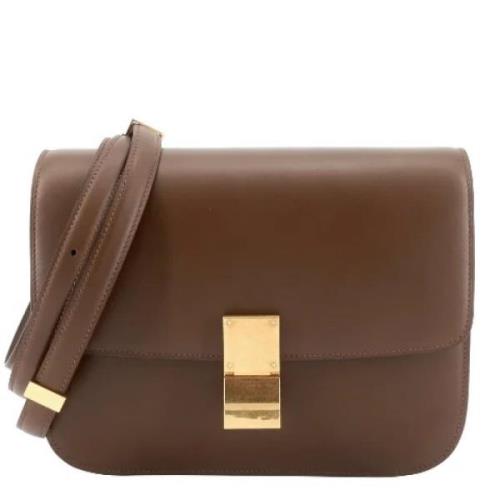 Pre-owned Leather celine-bags Celine Vintage , Brown , Dames