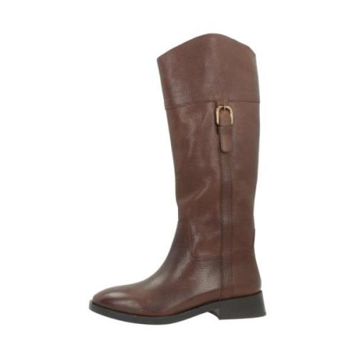 Tormalina Hoge Laarzen Geox , Brown , Dames