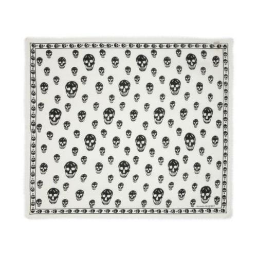 Winter Scarves Alexander McQueen , White , Dames