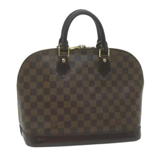 Pre-owned Canvas louis-vuitton-bags Louis Vuitton Vintage , Brown , Da...