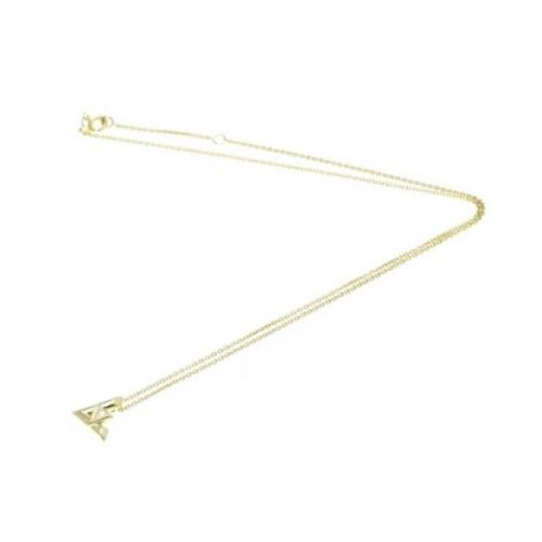 Pre-owned Yellow Gold necklaces Louis Vuitton Vintage , Yellow , Unise...