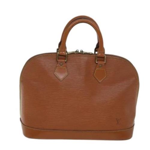 Pre-owned Leather louis-vuitton-bags Louis Vuitton Vintage , Brown , D...