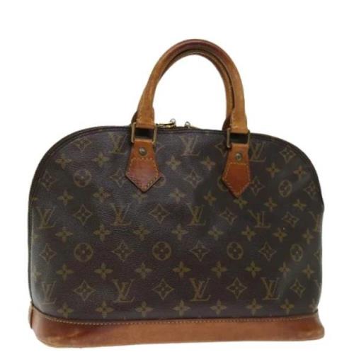 Pre-owned Canvas louis-vuitton-bags Louis Vuitton Vintage , Brown , Da...