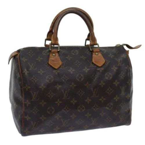 Pre-owned Canvas louis-vuitton-bags Louis Vuitton Vintage , Brown , Da...