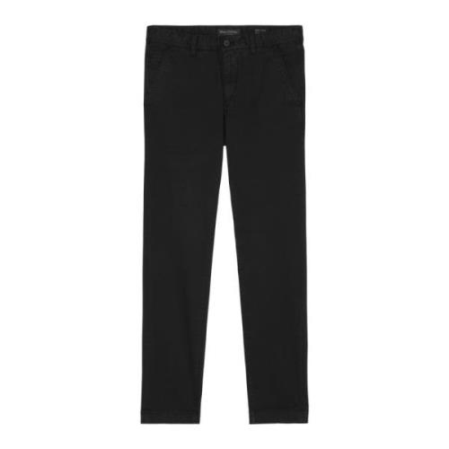 Chino model Stig gevormd Marc O'Polo , Black , Heren