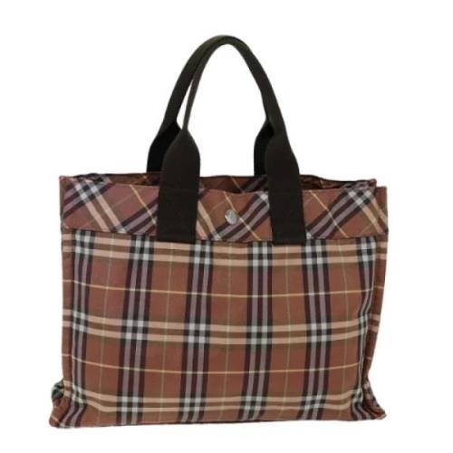 Pre-owned Canvas totes Burberry Vintage , Brown , Dames