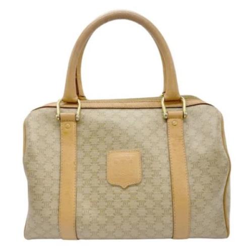 Pre-owned Canvas celine-bags Celine Vintage , Beige , Dames