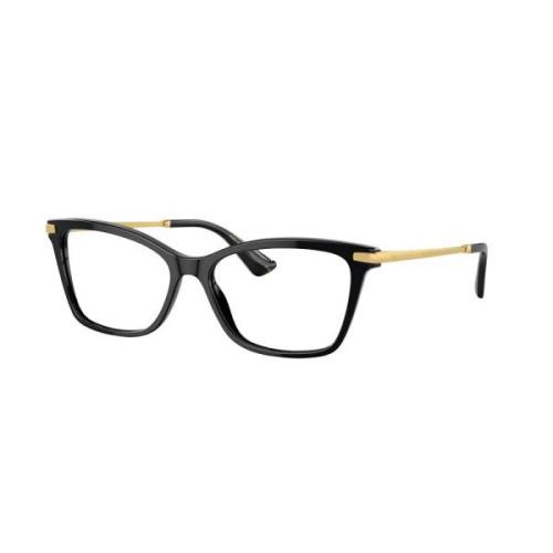 Zwarte Brillen DG 3393 Zonnebril Dolce & Gabbana , Black , Unisex