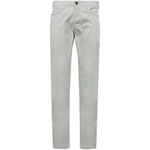 Grijze 5B Broek Emporio Armani , Gray , Heren