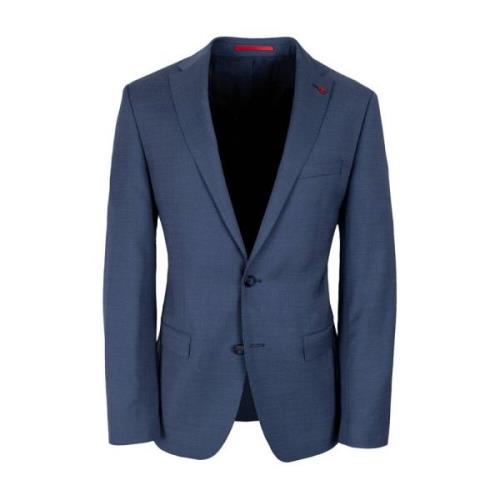 Elegant Colbert Suit Jacket ROY Robson , Blue , Heren