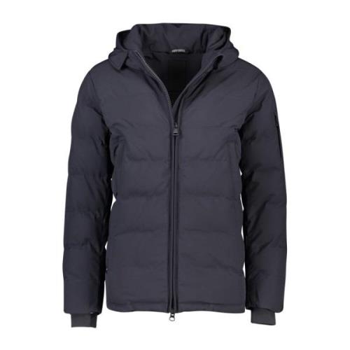 Winterjas Donkerblauw Rits Airforce , Blue , Heren