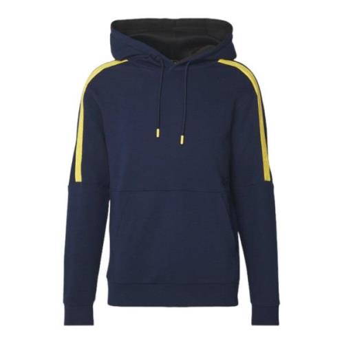 Blauwe Hoodie Lente/Zomer 2024 Katoen Emporio Armani EA7 , Blue , Here...