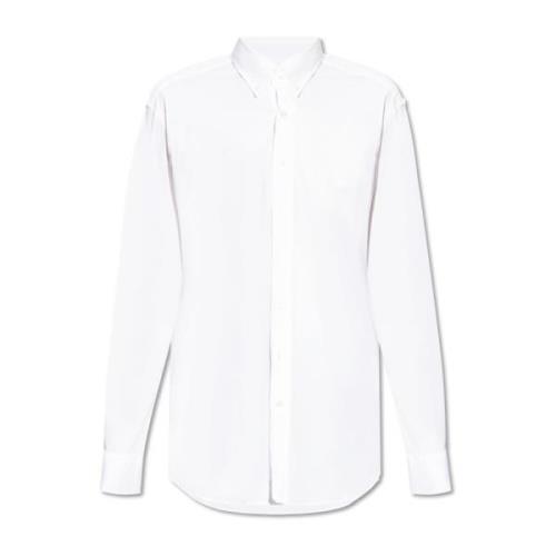 Shirt met logo Etro , White , Heren