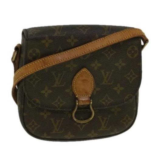 Pre-owned Canvas louis-vuitton-bags Louis Vuitton Vintage , Brown , Da...