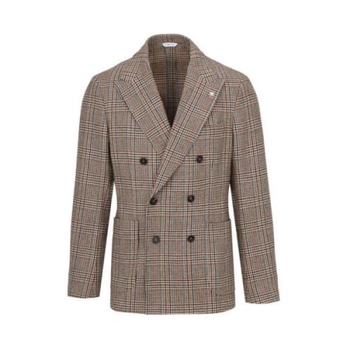 Dubbelborstig blazer Prince of Wales Manuel Ritz , Multicolor , Heren