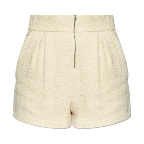 Tweed Shorts 'Nurue' IRO , Beige , Dames