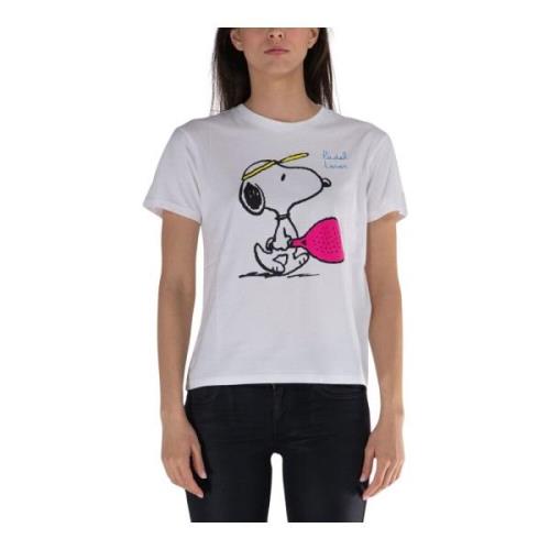 Emilie T-shirt MC2 Saint Barth , White , Dames