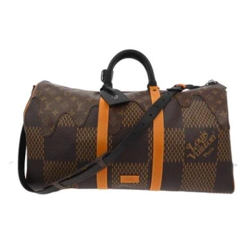 Pre-owned Leather louis-vuitton-bags Louis Vuitton Vintage , Brown , D...