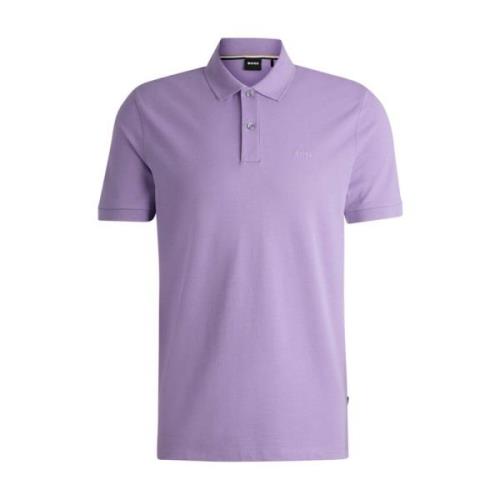 Klassieke Polo Pallas Boss Black , Purple , Heren