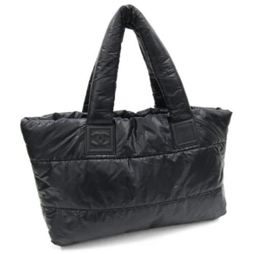 Pre-owned Fabric totes Chanel Vintage , Black , Dames